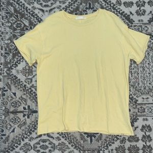 Yellow Urban Daisy Top Size L
